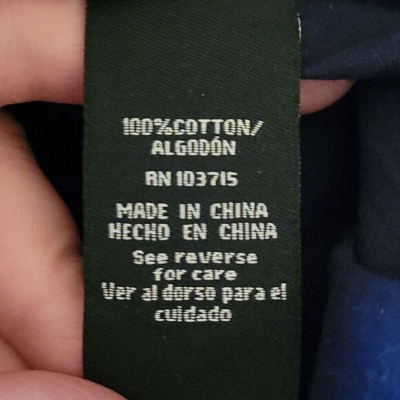 NWT Zac & Rachel woman's blue tie cuff top - Picture 6 of 7